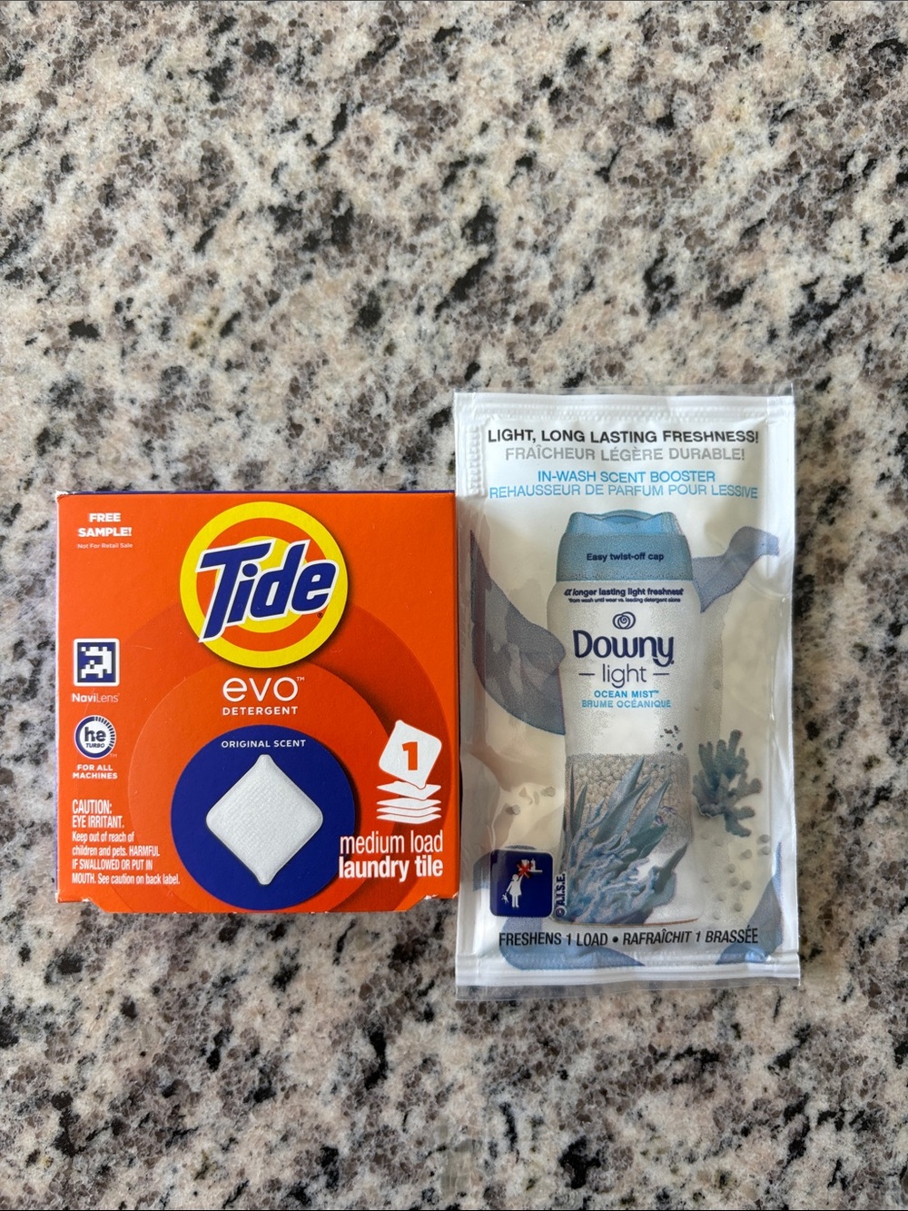 Laundry samples